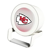 Keyscaper Kansas City Chiefs Linen Print Nightlight Charger & Bluetooth Speaker