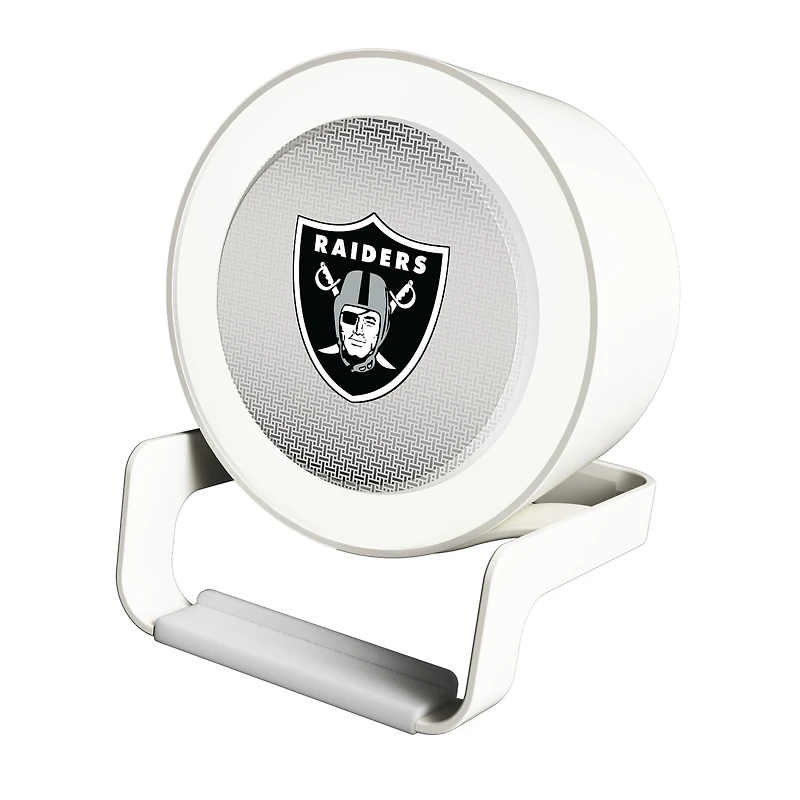 Keyscaper Las Vegas Raiders Linen Print Nightlight Charger & Bluetooth Speaker