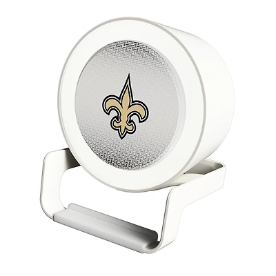 Keyscaper New Orleans Saints Linen Print Nightlight Charger & Bluetooth Speaker
