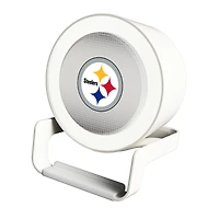 Keyscaper Pittsburgh Steelers Linen Print Nightlight Charger & Bluetooth Speaker