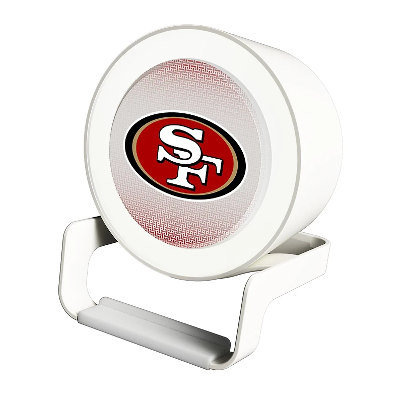 Keyscaper San Francisco 49ers Linen Print Nightlight Charger & Bluetooth Speaker