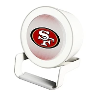 Keyscaper San Francisco 49ers Linen Print Nightlight Charger & Bluetooth Speaker