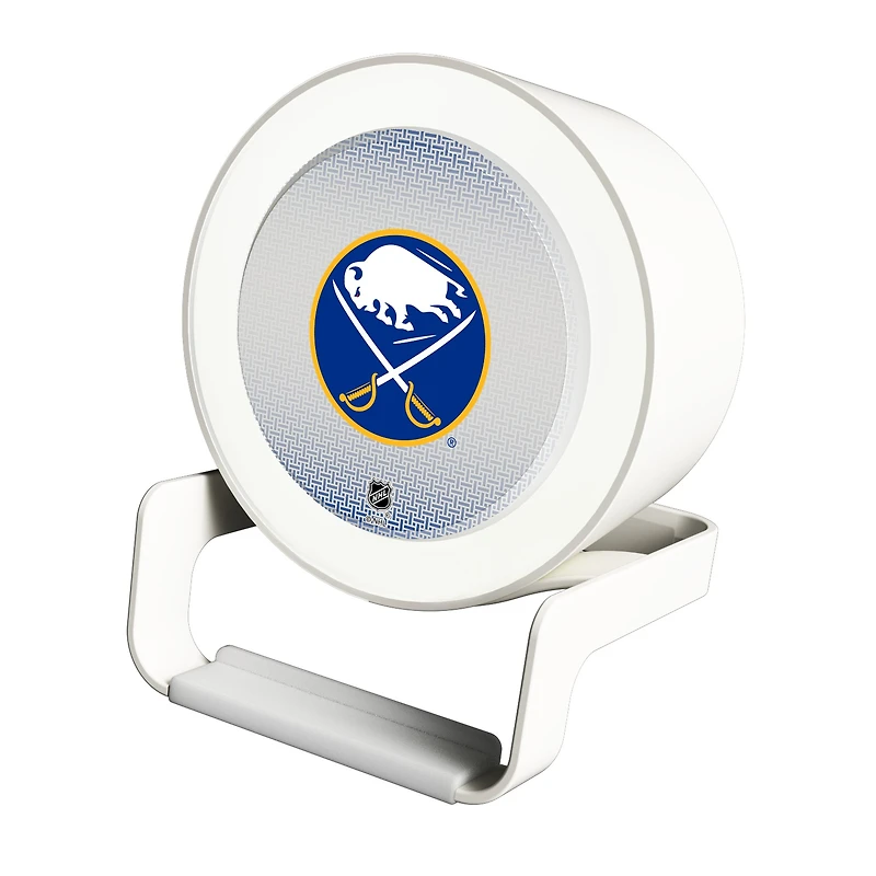 Keyscaper Buffalo Sabres Linen Print Nightlight Charger & Bluetooth Speaker