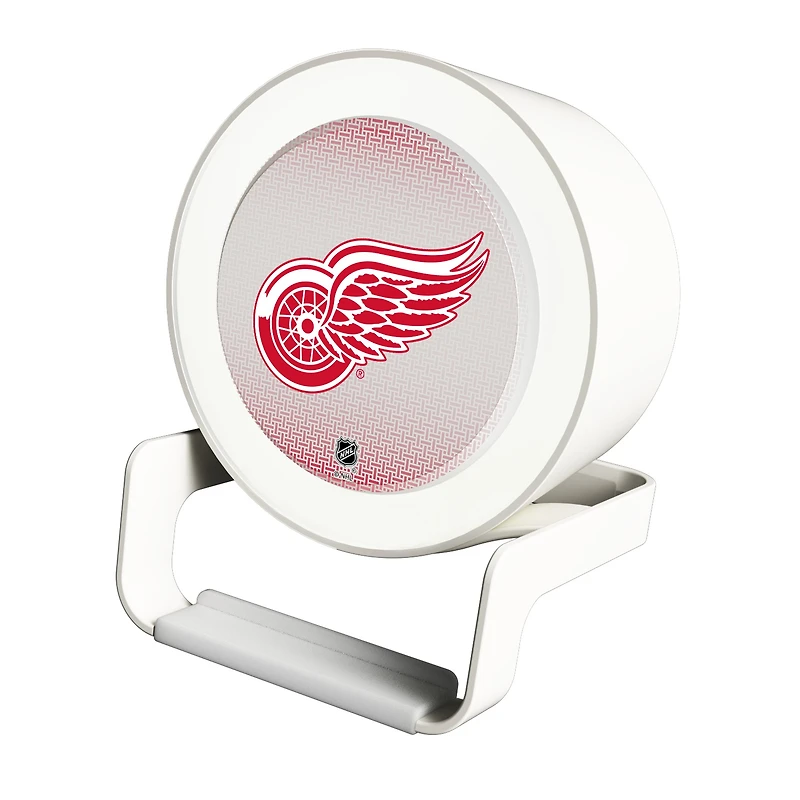 Keyscaper Detroit Red Wings Linen Print Nightlight Charger & Bluetooth Speaker