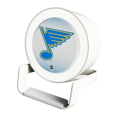 Keyscaper St. Louis Blues Linen Print Nightlight Charger & Bluetooth Speaker