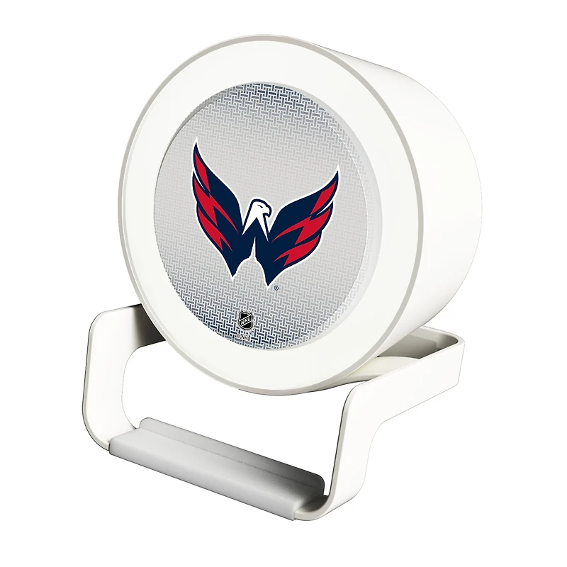 Keyscaper Washington Capitals Linen Print Nightlight Charger & Bluetooth Speaker
