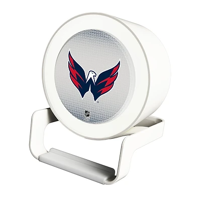 Keyscaper Washington Capitals Linen Print Nightlight Charger & Bluetooth Speaker