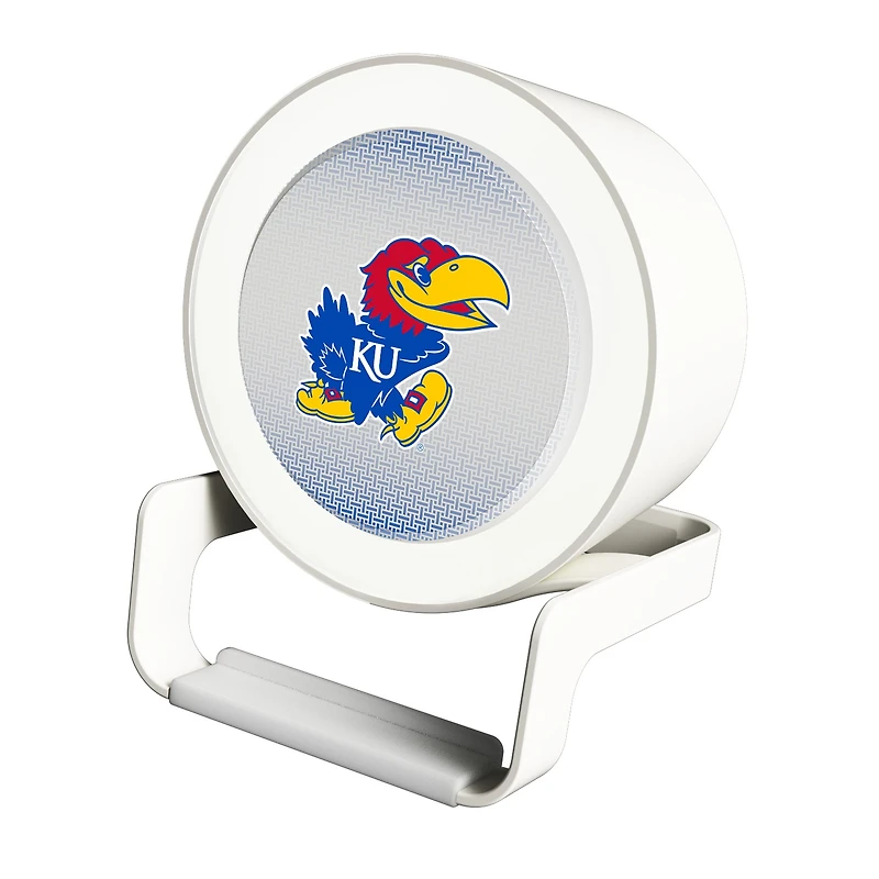 Keyscaper Kansas Jayhawks Linen Print Nightlight Charger & Bluetooth Speaker