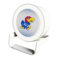 Keyscaper Kansas Jayhawks Linen Print Nightlight Charger & Bluetooth Speaker