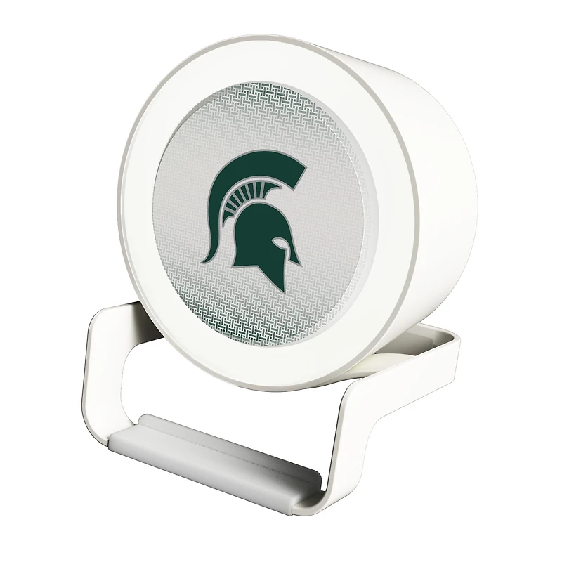 Keyscaper Michigan State Spartans Linen Print Nightlight Charger & Bluetooth Speaker