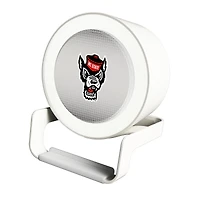 Keyscaper NC State Wolfpack Linen Print Nightlight Charger & Bluetooth Speaker