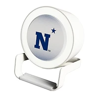 Keyscaper Navy Midshipmen Linen Print Nightlight Charger & Bluetooth Speaker