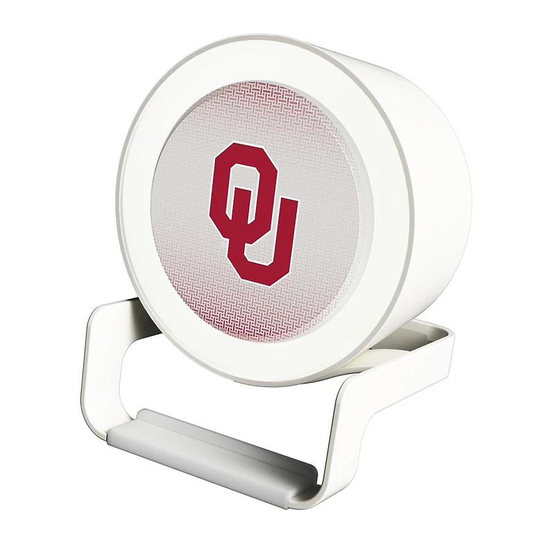 Keyscaper Oklahoma Sooners Linen Print Nightlight Charger & Bluetooth Speaker