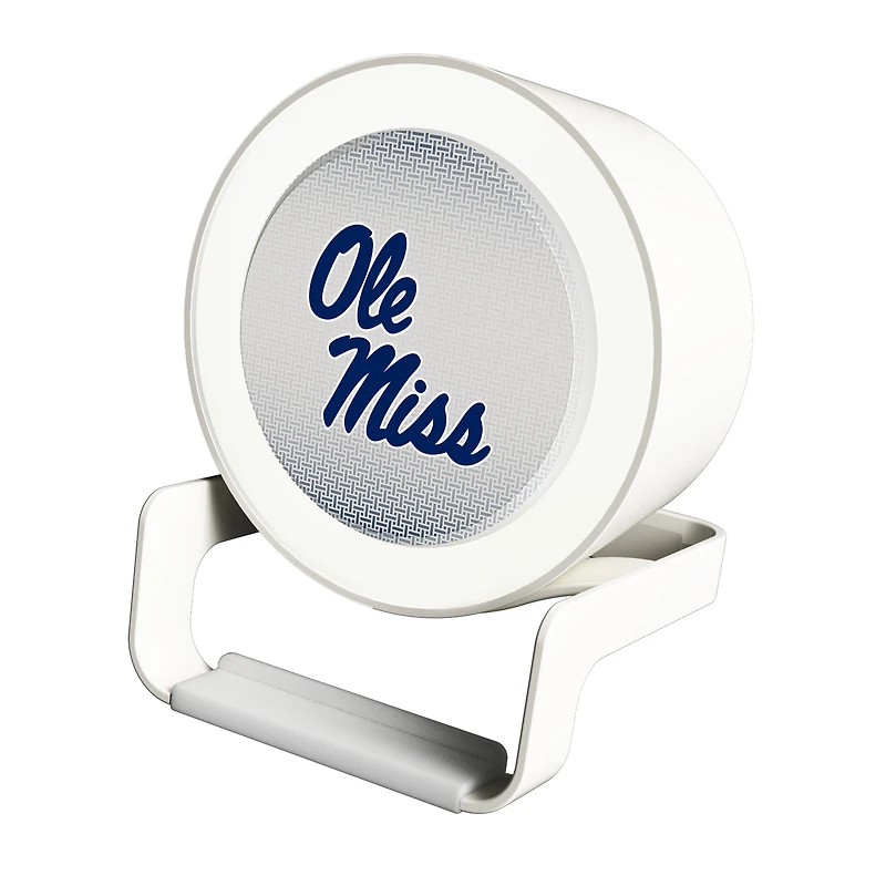 Keyscaper Ole Miss Rebels Linen Print Nightlight Charger & Bluetooth Speaker