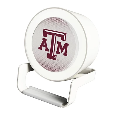 Keyscaper Texas A&M Aggies Linen Print Nightlight Charger & Bluetooth Speaker
