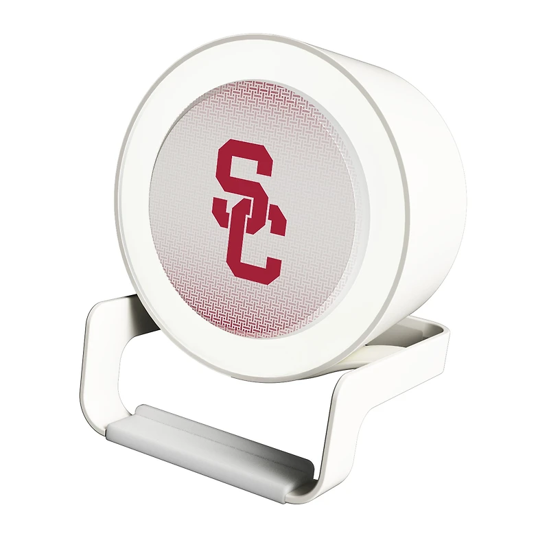 Keyscaper USC Trojans Linen Print Nightlight Charger & Bluetooth Speaker