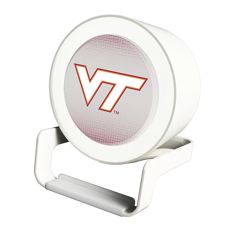 Keyscaper Virginia Tech Hokies Linen Print Nightlight Charger & Bluetooth Speaker