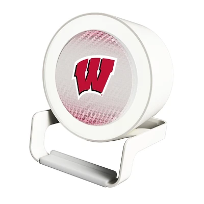Keyscaper Wisconsin Badgers Linen Print Nightlight Charger & Bluetooth Speaker