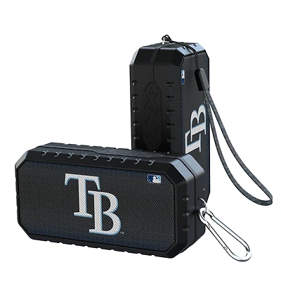 Keyscaper Tampa Bay Rays Water Resistant Linen Print Bluetooth Speaker