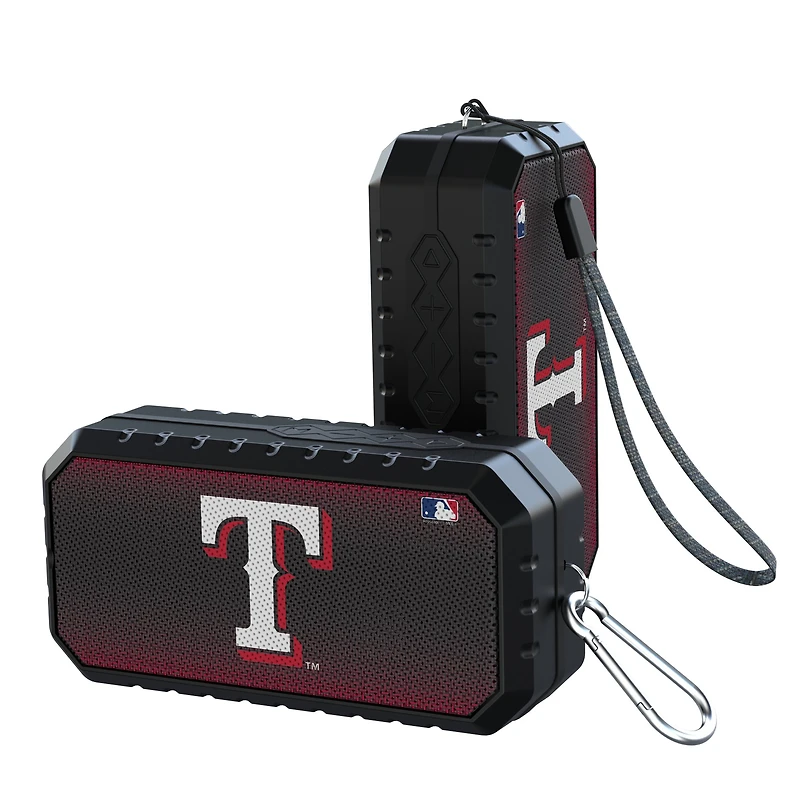 Keyscaper Texas Rangers Water Resistant Linen Print Bluetooth Speaker