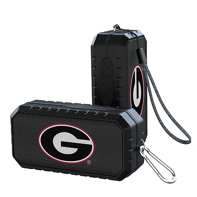 Keyscaper Georgia Bulldogs Water Resistant Linen Print Bluetooth Speaker