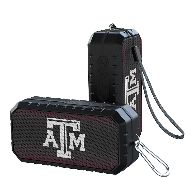 Keyscaper Texas A&M Aggies Water Resistant Linen Print Bluetooth Speaker