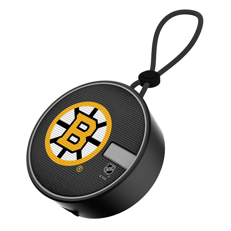 Keyscaper Boston Bruins Bluetooth IPX7 Linen Print Waterproof Speaker
