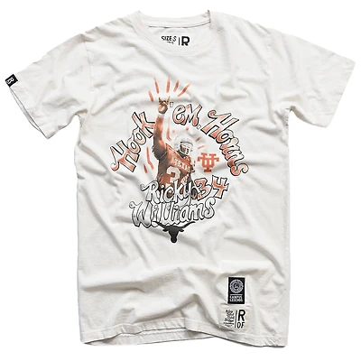 Men's Roots of Fight Ricky Williams Texas Longhorns Name & Number T-Shirt