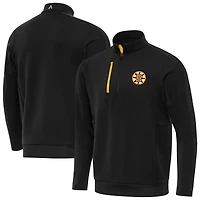 Men's Antigua Boston Bruins Generation Quarter-Zip Pullover Top