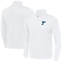 Men's Antigua St. Louis Blues Tribute Lightweight Quarter-Zip Pullover