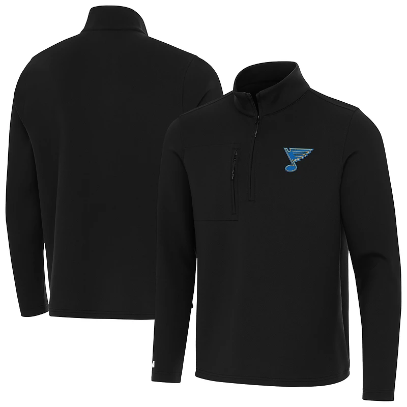 Men's Antigua St. Louis Blues Insider Quarter-Zip Pullover