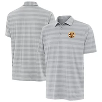 Men's Antigua Gray Boston Bruins Tunnel Polo