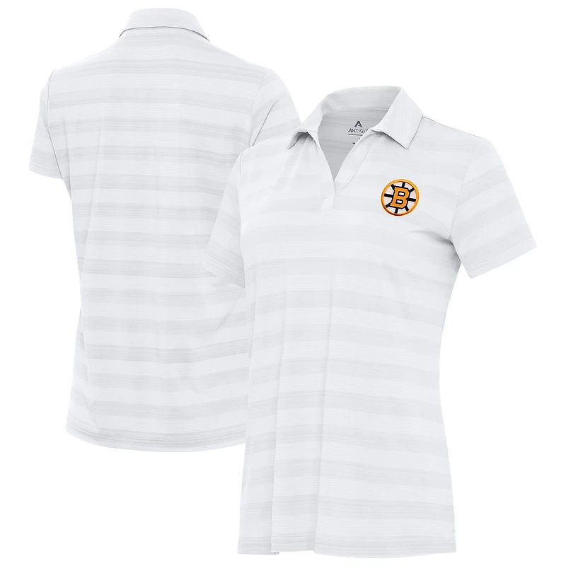 Women's Antigua Boston Bruins Tunnel Polo