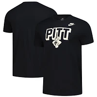 Men's Nike Black Pitt Panthers Fashion Team Bold T-Shirt