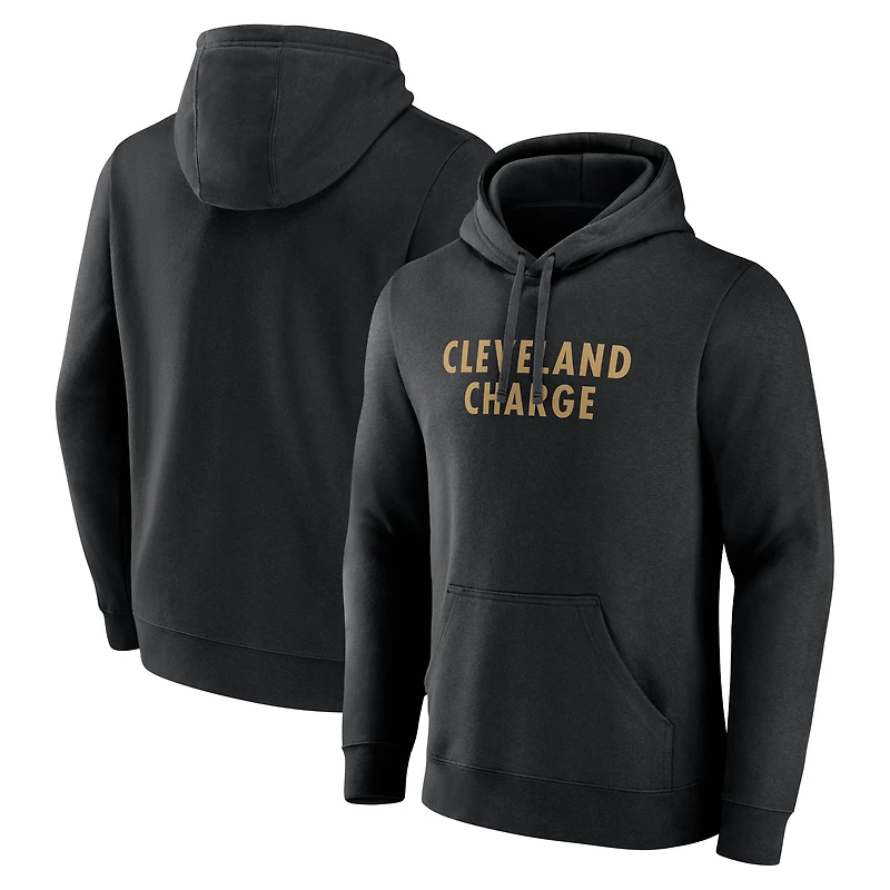 Men's Black Cleveland Charge Club Hoodie
