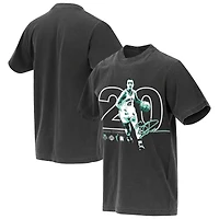 Unisex round21 Sabrina Ionescu Charcoal New York Liberty Graphic Number T-Shirt