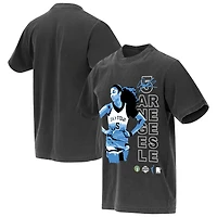 Unisex round21 Angel Reese Charcoal Chicago Sky Graphic Number T-Shirt