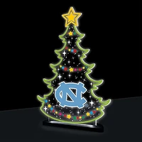 North Carolina Tar Heels 10" LED Tabletop Christmas Tree Desklite Sign