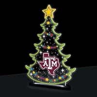 Texas A&M Aggies 10" LED Tabletop Christmas Tree Desklite Sign