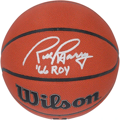 Rick Barry Golden State Warriors Autographed Wilson Authentic Series Indoor/Outdoor Basketball with "66 NBA ROY" Inscription