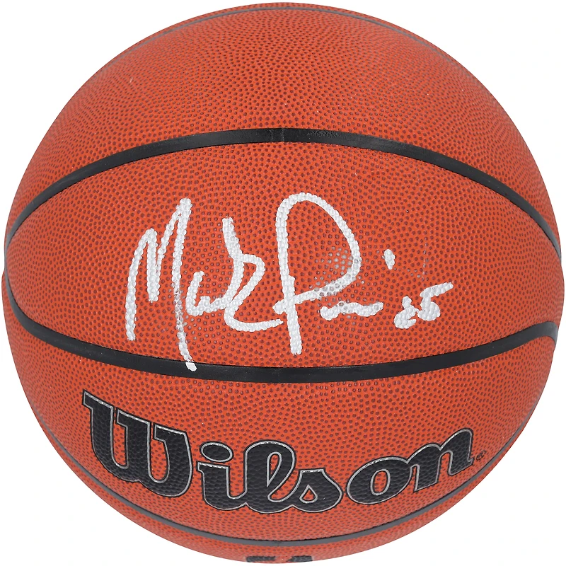 Mark Price Cleveland Cavaliers Autographed Wilson Authentic Series Indoor/Outdoor Basketball