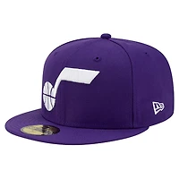 Men's New Era Purple Utah Jazz 59FIFTY Fitted Hat