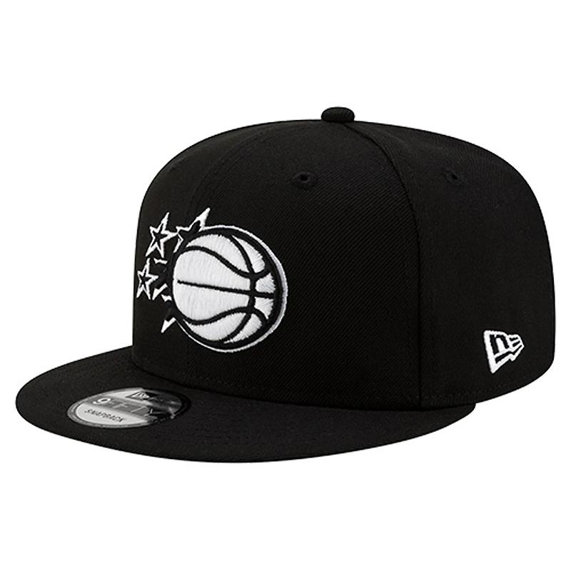 Men's New Era  Black Orlando Magic 9FIFTY Snapback Hat