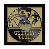 Georgia Tech Yellow Jackets Framed 13" x 13" Vinyl Record Art Print