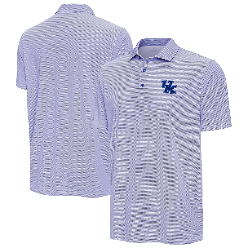 Men's Antigua Royal Kentucky Wildcats Pave Polo