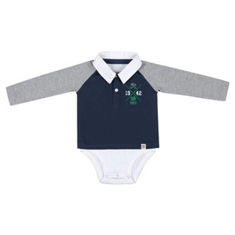 Infant Colosseum Navy Notre Dame Fighting Irish Pete Rugby Bodysuit