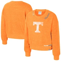 Girls Youth Colosseum  Orange Tennessee Volunteers Just a Minute Sweatshirt