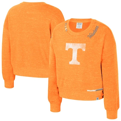 Girls Youth Colosseum Orange Tennessee Volunteers Just a Minute Sweatshirt