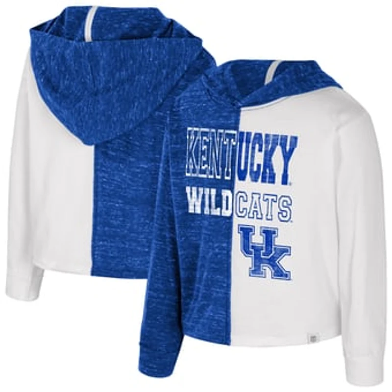 Toddler Colosseum Royal Kentucky Wildcats Gals Knit Hoodie