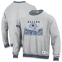 Men's Champion Gray Dallas Cowboys Reverse Weave Fleece Sweatshirt